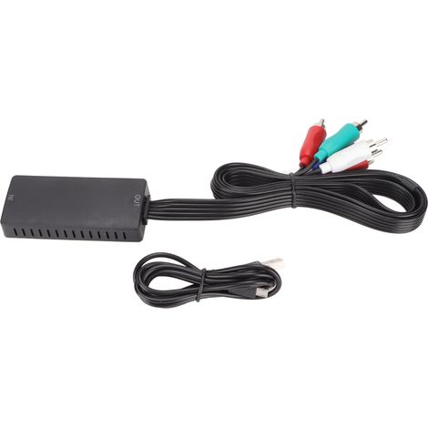Convertisseur HDMI vers Composant 1080P Haute Précision, Plug and Play pour PC et Lecteur DVD (1/5)