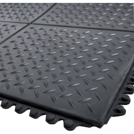 Matt Tappeto Nero 900X900X13 Mm