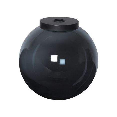 Star Trading Abat-jour Orby, noir, sphérique, extérieur, E27, Ø 30 cm
