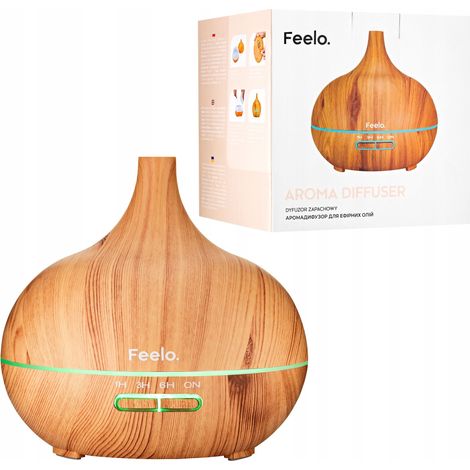 Difusor de aroma ultrasónico Feelo Family de 400 ml para contacto. (1/5)