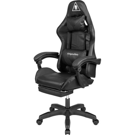 Krugermatz GX-150 Ergonomischer Gaming-Stuhl Schwarz