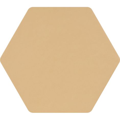 Aelle - Carrelage sol / mur hexagonal ocre 17x15 cm MINIMA8.6 OCRA - Vendu par boîte de 0.57 m² (1/3)