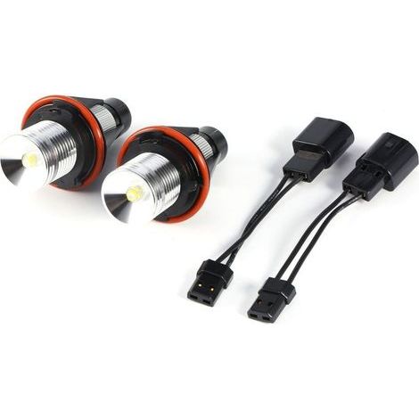 Phare Halo LED, Dissipation thermique des phares Angel Eyes pour remplacement de voiture E39 E53 E60 E61 E87 E63 E64 E65 E66. (1/5)