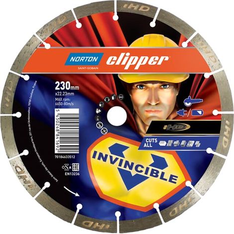 Norton D-Segment-Scheibenbremse 230 mm, unbesiegbar, schneidet ALLES (1/3)