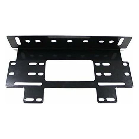 Support de plaque d'immatriculation pour pare-chocs avant de voiture SKUNTUGUANG - pour les feux tout-terrain, les feux de travail à LED, les barres lumineuses à LED, etc. (1/4)