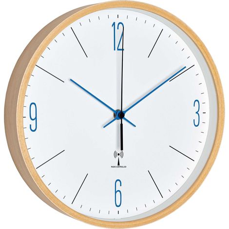 TFA 60.3524.06 Reloj de Pared Clásico Blanco