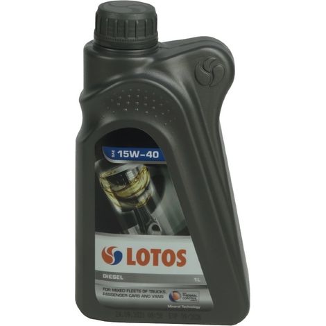 Aceite para motor Lotos Diesel CG-4/SJ SAE 15W-40 1 l (1/2)