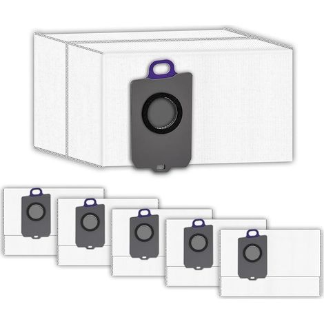 (6 Pièces) Freo Z Ultra Sacs à Poussière De Remplacement pour L'aspirateur Robot Narwal Freo Z Ultra/Narwal Flow/Freo Z10/ Freo Z10 Ultra, Sacs D'aspirateur, Kit D'accessoires Pour Dacs à Poussière (1/5)