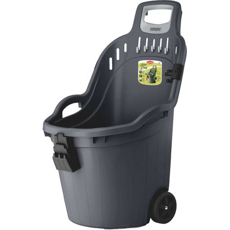 Stefanplast CARRIOLA MULTIUSO HELPY CART cm. 59,5x53X88,5 h  col. grigio ferro