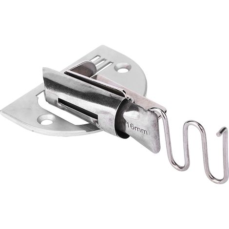 Pied presseur pliable de 16 mm d'épaisseur, adapté aux machines à coudre industrielles à moteur pas à pas. (1/5)