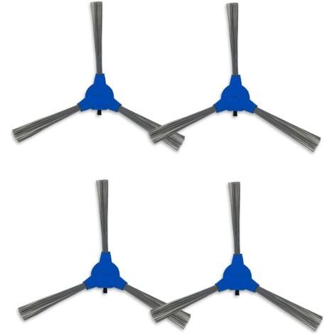 DTEKGAZ - Set mit 4 Ersatz-Seitenbürsten, kompatibel mit Eufy RoboVac 11S MAX 15C MAX 30C MAX G30 Staubsaugern (1/4)
