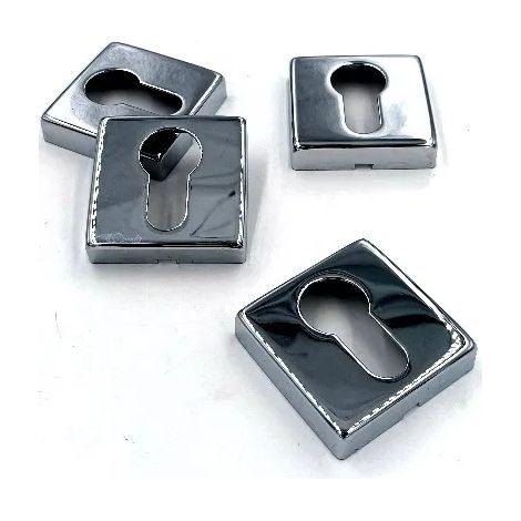 BOCCHETTA GPB QUADRA MM.45X45 YALE CROMATO