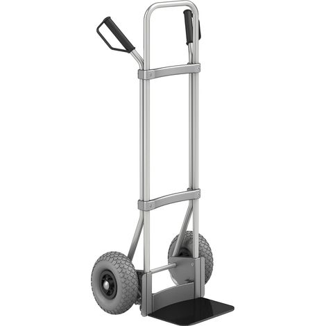 eurokraft pro, Diable en aluminium, l x p bavette 280 x 250 mm