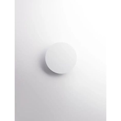 [GEBRAUCHT] B-Ware Nova Luce Wandleuchte Wandlampe Cyrcle Led Weiß Warmweiß Aluminium 22 Cm 12 W (1/2)