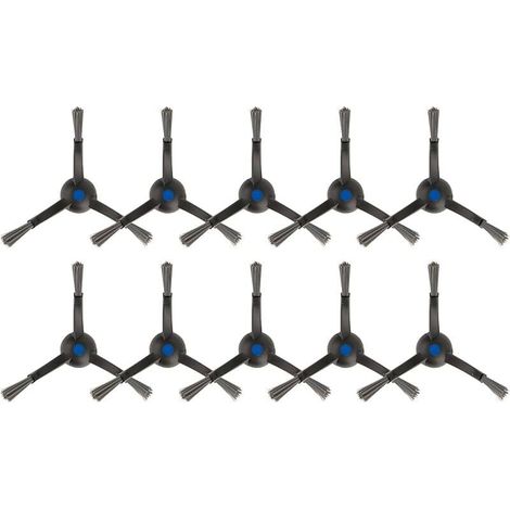 (10 piezas) Repuestos de cepillos laterales compatibles con ECOVACS DEEBOT X5 Omni, X5 Pro Omni Robot Aspirador, Cepillos laterales (1/4)