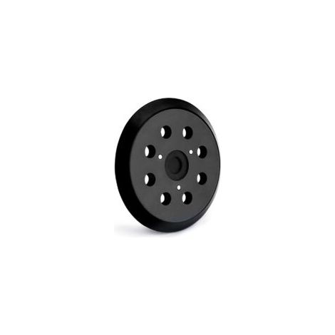Platorello abrasivo da 125 mm a 8 fori, con fissaggio a strappo, compatibile con BO5030 BO5031 BO8041 BO5041 - Crezuo