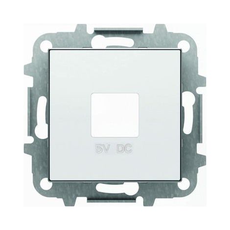Tapa para cargador doble USB blanco Niessen Sky 8585 BL
