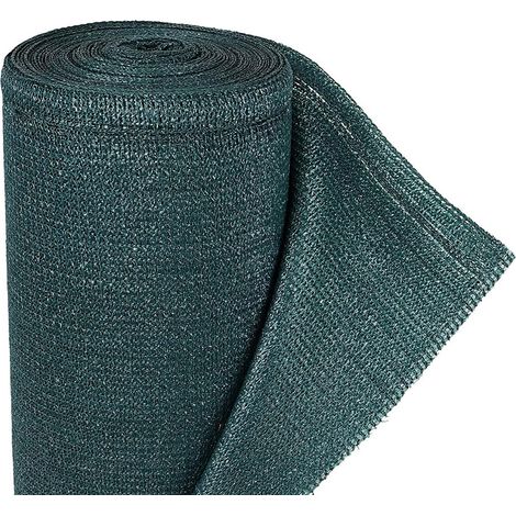 Telo ombreggiante verde - Telo frangisole oscurante da giardino per recinzioni e copertura - 1x10 metri (1/5)