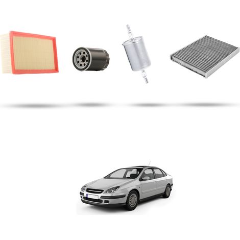 Kit tagliando 4 filtri compatibile con Citroen C5 1.8 16v 85kw dal 2001 (1/5)