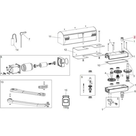 pièce détachée palier lisse f0304a 708026 (1/3)