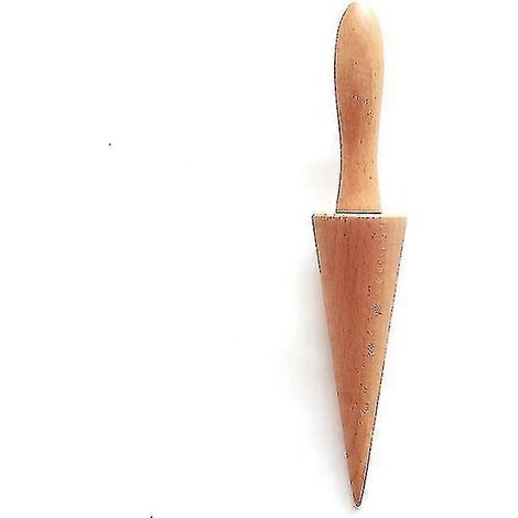 moules à cornets à la crème, rouleau à pizzelles en bois, outil de pâtisserie, moule de cuisson pour pâte feuilletée, 1 pièce - AV (1/3)