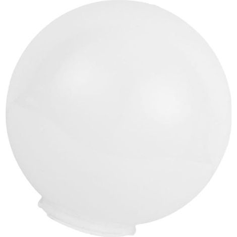 Abat-jour Sphérique Acrylique 30 Cm Diamètre Lait Opaque Protection Lampe Extérieure Jardin Remplacement Globe Lumineux Solide pour Applique Murale et Éclairage Extérieur (1/5)