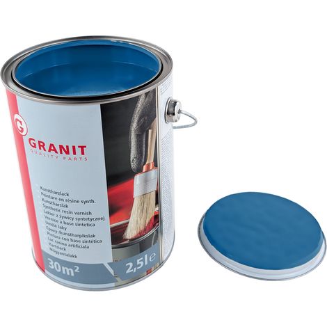 Vernice trasparente Signal Blue RAL 5005 Nopolux Wilckens Granite, barattolo da 2,5 l (1/2)