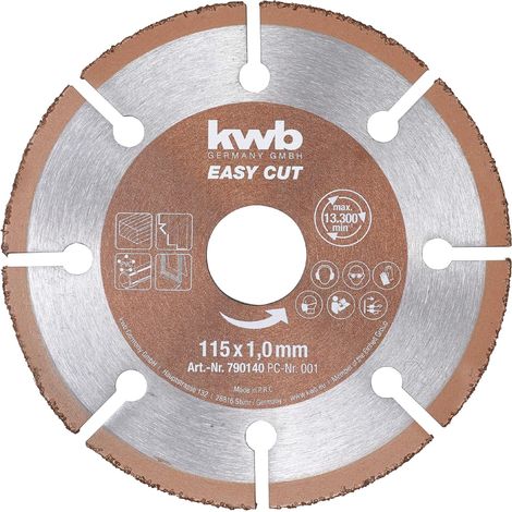 Scheibe Ø115 mm für Holz und Holz mit Nagel-KWB (1/3)