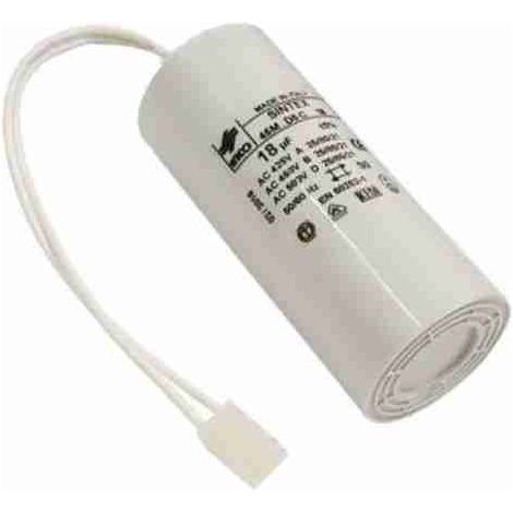 Cnd Pp 18mf 450v Cavo Unipolare 0mm Condensatore Faac 63002795 Ricambio Nuovo
