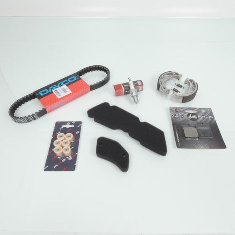RMS-Wartungsset für Piaggio 50 Zip 2T Roller, Baujahre 2008 bis