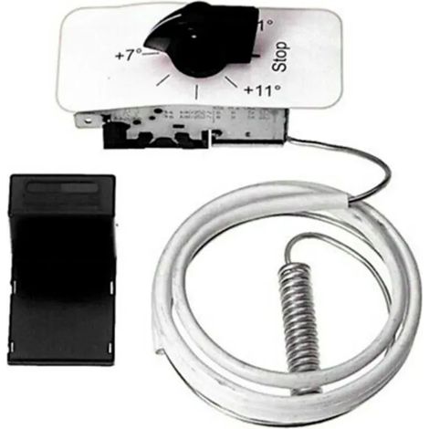 Thermostat avec Sonde pour Bains-Marie Glace jusqu'à +12°C - Contrôle Précis de Température pour Bière Fraîche en Gastronomie et Restaurants