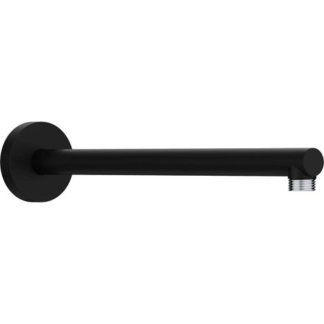 hansgrohe Brazo de ducha S 39 cm Negro mate, 24357670 (1/2)