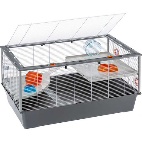 Ferplast CRICETI 100 Gabbia di grandi dimensioni per criceti.. Variante CRICETI 100 - Misure: 95 x 57 x h 50 cm - (1/2)