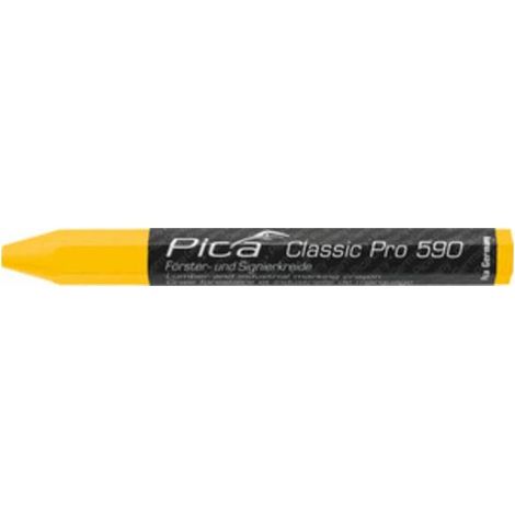 12 x MARCATORE GESSO PICA LEGNO METALLO MURA GIALLO