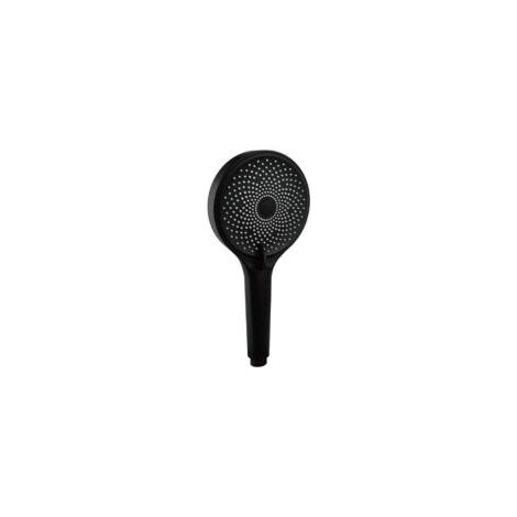 Cabezal de ducha, ducha de mano grande con chorro extraíble, de alta calidad. (negro) - Crezuo (1/4)