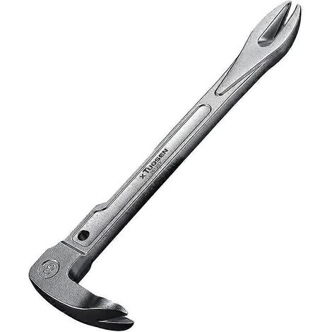 Barre à levier plate XTUOSEN DGEV de 20 cm (8 pouces) pour queue d'aronde, outil manuel arrache-clous pour le travail du bois, haute dureté et résistant à la rouille - JXLGV (1/5)