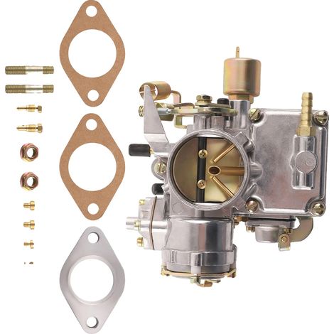Carburador, metal resistente, longitud 20,2 cm, ancho 18,2 cm, altura 16 cm, peso 1500 g (1/5)