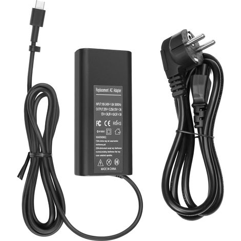 Chargeur USB Type-C 65 W Compatible avec Samsung Galaxy Book4 Ultra Pro 360/Book4 Edge 14 16/Book5 360/Book5 Pro/AI Book4 Edge Alimentation (1/5)