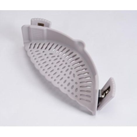 passoire(gris) De Cuisine Silicone Suspendue Tamis La Farine Avec Poigne Mailles Fine Pour Poudre Ptisserie Goutter Nouille Riz Passer Sauces Filt (1/5)