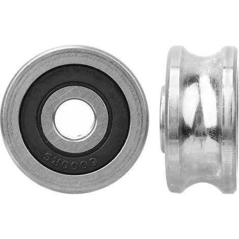 U-Nutführung, SG25-Lager, hochfester, verchromter Kohlenstoffstahl, 8 x 30 x 14 mm (1/5)