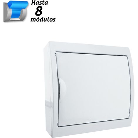 Caja de distribución superficie 8 módulos Arelos (1/3)
