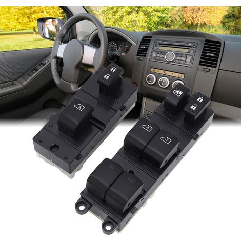 Interrupteur de Vitre Électrique Conducteur et Passager Avant pour Nissan Pathfinder 2007-2012 - Compatible avec DWS529/25401ZL10A - Jeu de 2 Interrupteurs (1/5)