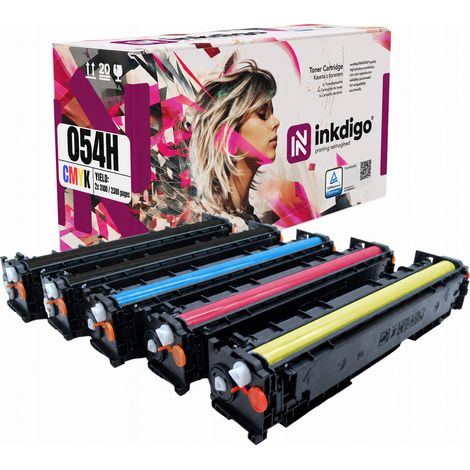 Inkdigo Toner CRG054 kompatibel mit Canon i-Sensys LBP-621Cw MF640C MF641Cn TÜV-zertifiziert (1/5)