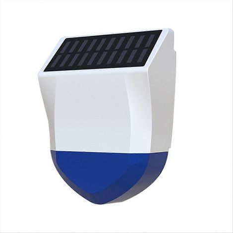 Alarme sonore et lumineuse extérieure Tuya Smart WiFi avec sirène et signal sonore. (1/5)