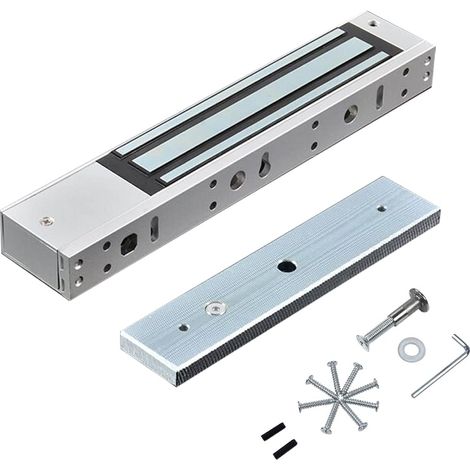 Verrou de porte magnétique Serrure électrique à ventouse 280 kg (1/5)