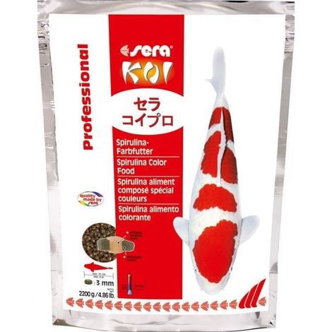 Sera Koi Professional Spirulina alimento para carpas Koi 2,2 kg