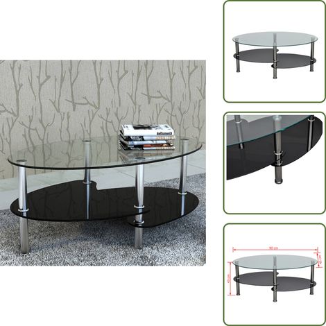 Couchtisch mit Exklusivem Design Schwarz - Couchtisch - Esszimmertisch - Sideboard - Wohnzimmereinrichtung - Designer Möbel (1/5)