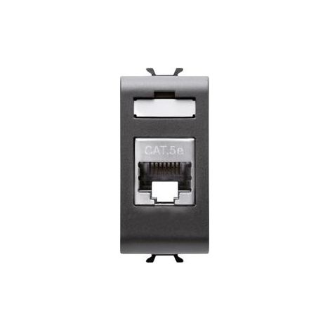 Connettore Rj45 1M Cat.5E Ftp Nero (Gewiss Cod. Gw12422)