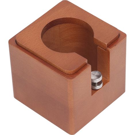 Kaffeefilterständer aus Holz zum Andrücken von Kaffeefiltern bis 51 mm, 54 mm, 58 mm (1/5)