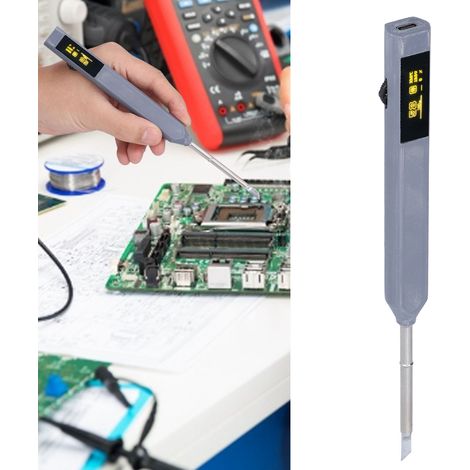 Fer à souder portable HY-T12-01 PD&QCTYPE-C (1/5)